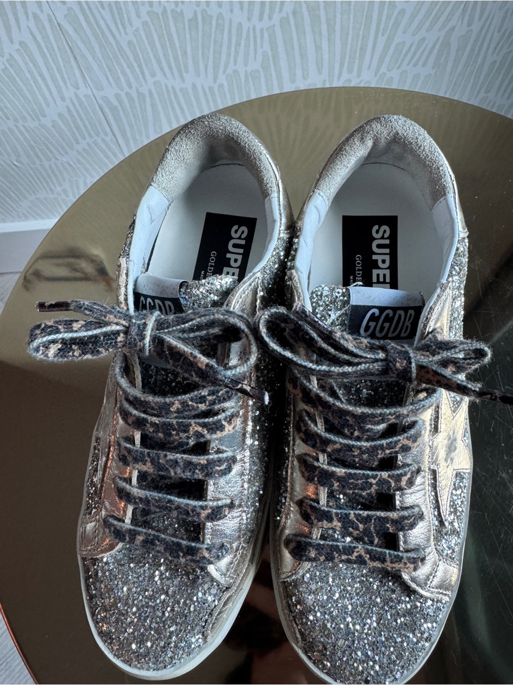Golden Goose Super star platinum glitter - Picture 8 of 12